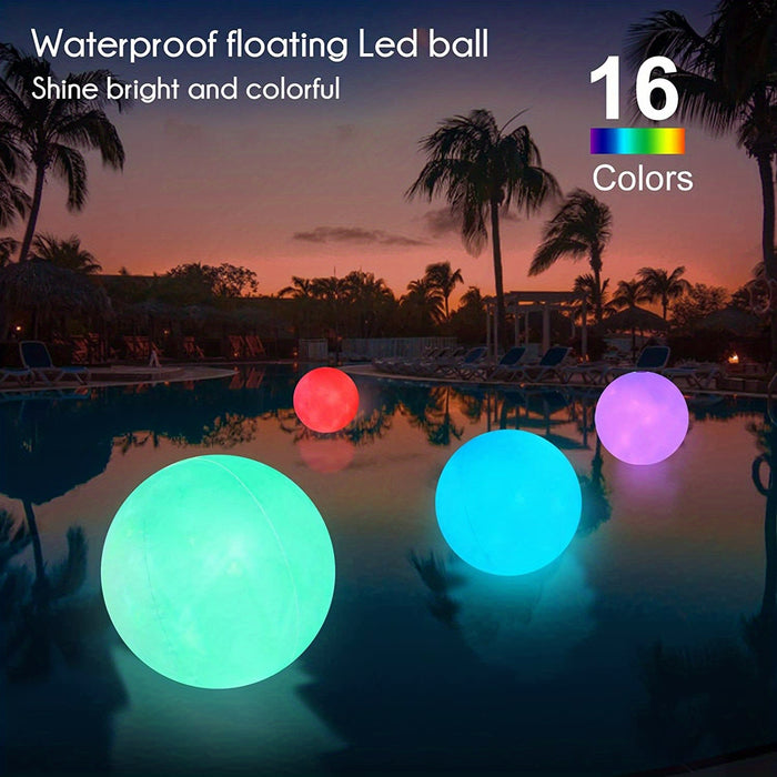 LED Glow Beach Ball